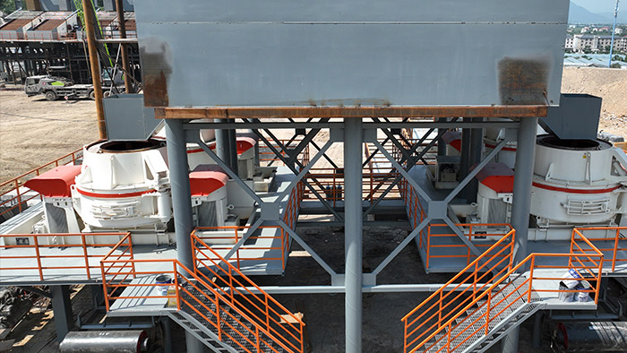 CH-PL7300 vertical shaft impact crusher