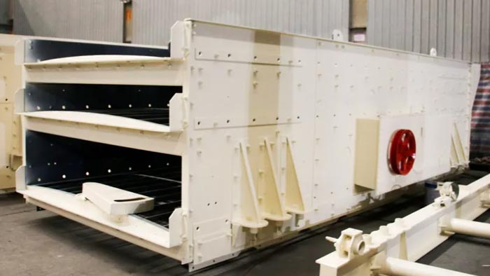 TES2460 triaxial elliptical vibrating screen