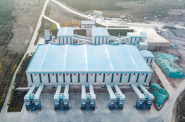 1000t/h limestone crushing processing system