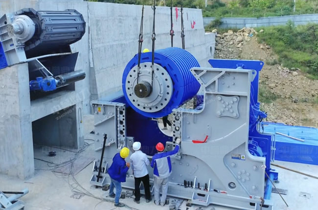 Annual production line of 10 million tons of cobblestones