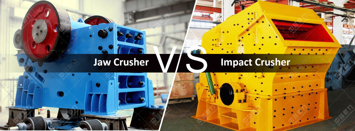 jaw crusher vs impact crusher