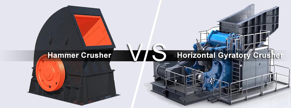Hammer Crushers vs Horizontal Gyratory Crushers  