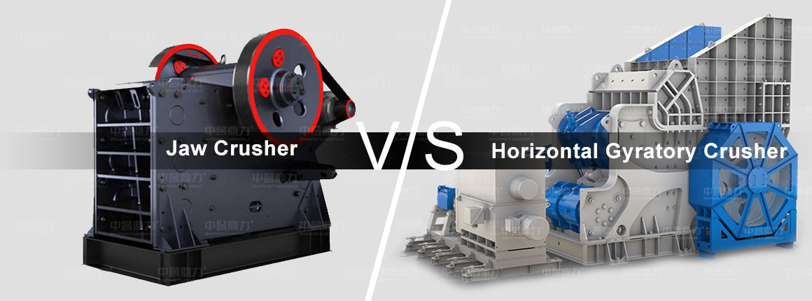 Jaw Crushers vs Horizontal Gyratory Crushers  