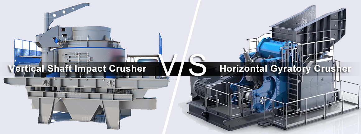 VSI Crushers vs Horizontal Gyratory Crushers  