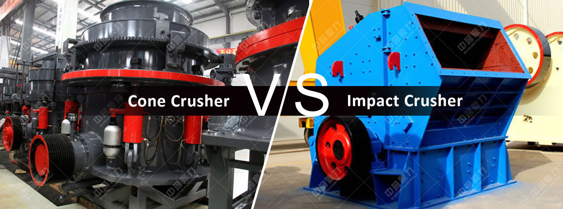 cone crusher vs  impact crusher