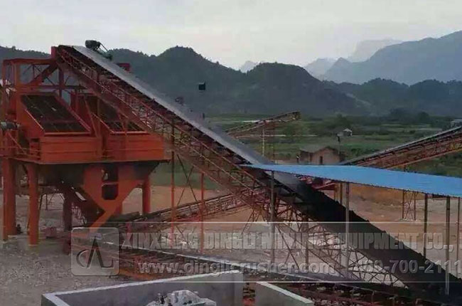 Stone Production Line in Hunan
