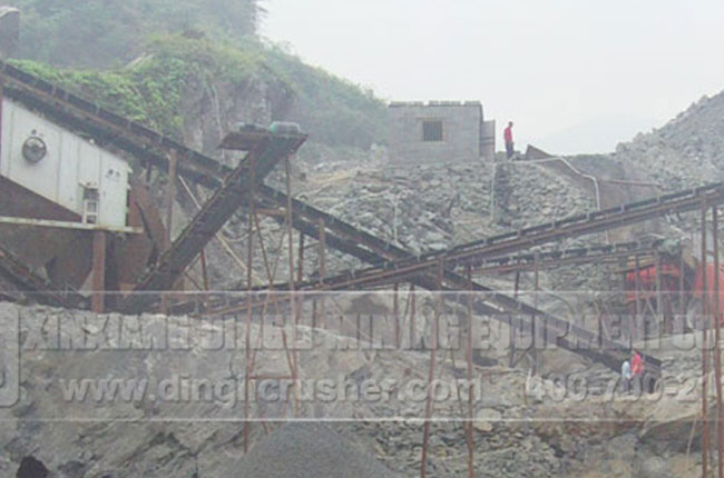 100T/H Sand Production Line in Baoshan, Yunnan