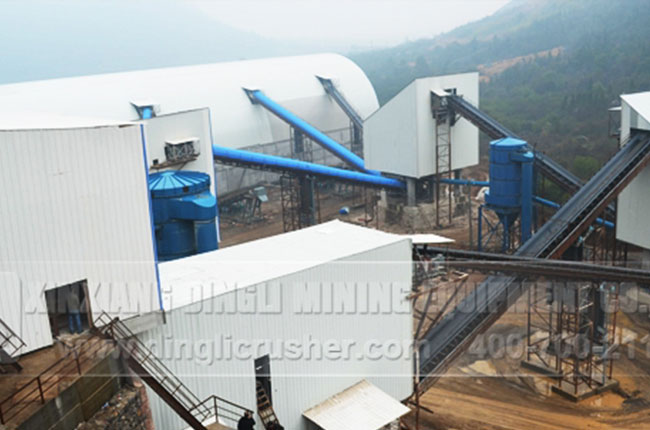 700T/H Gravel Production Line in Xingyang