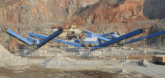 1200T/H Gravel Production Line in Guiyang, Guizhou