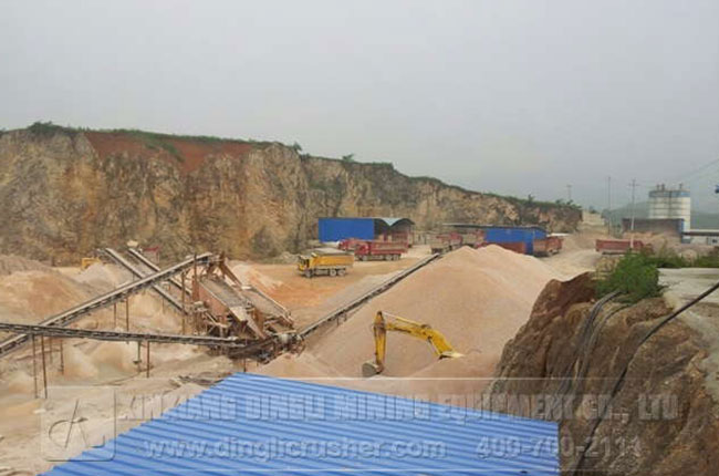 1000TPH Stone Production Line of Shangtong CO. Ltd.