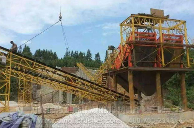 300TPH Stone Production Line in Guizhou