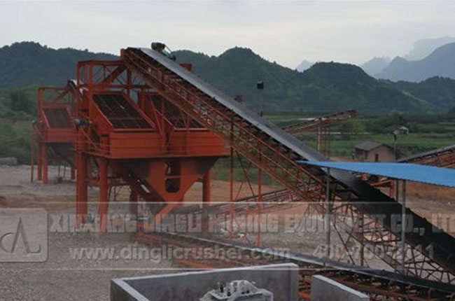 600-800TPH Stone Production Line of Lutong Company