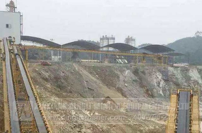 800-1000TPH Limestone Crushing Line in Sichuan