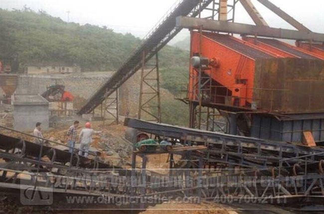 800-1200TPH Cement Crushing Production Line in Guixing