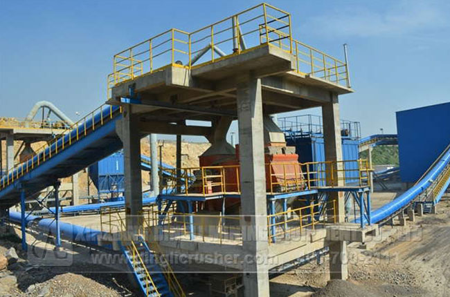 300TPH Stone Production Line in Handan Hebei