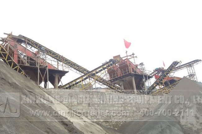 1500TPD Gravel Production Line in Neijiang
