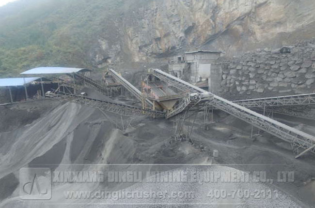 600TPH Stone Crusher Plant in Sichuan