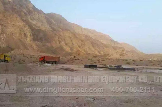 200TPH Stone Production Line in Xinjiang