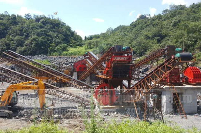 1000TPH Cement Crushing Production Line