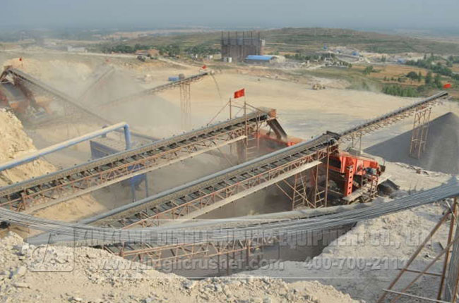 600TPH Stone Production Line in Yuzhou Henan