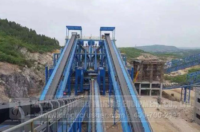 Stone Crushing Plant in Hunan