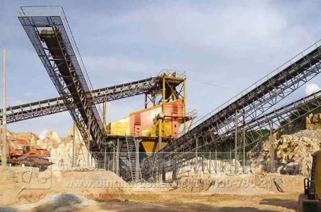 600TPH Stone Plant in Nanning Guangxi