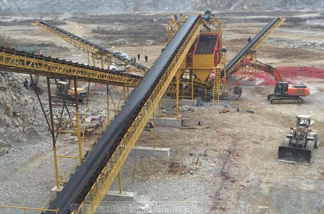 600TPH Stone Production Line in Liuzhou Guangxi