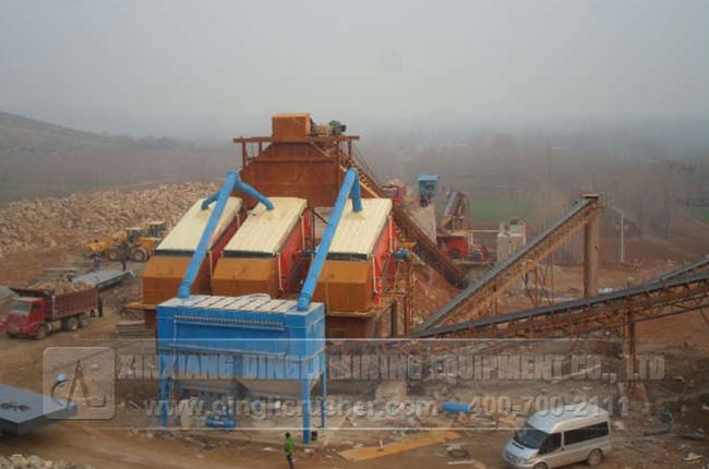 Stone Crushing Plant in Huaibei Anhui