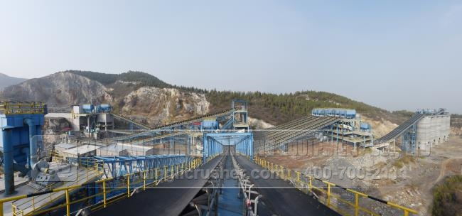 Overview of Gravel Prodution Line