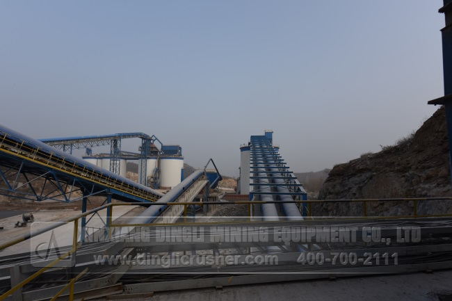 Design Solutions for Aggregates Production Line