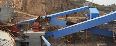 stone crushing production line