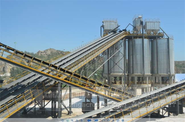 stone crushing production line