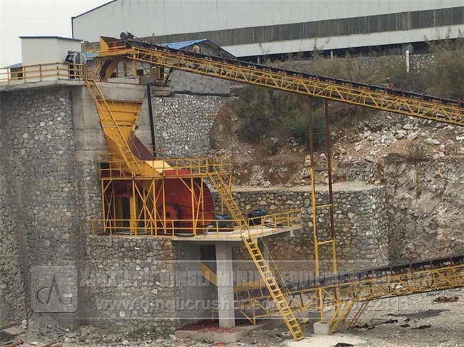 Heavy Hammer Crusher Applied in Sand Production Line
