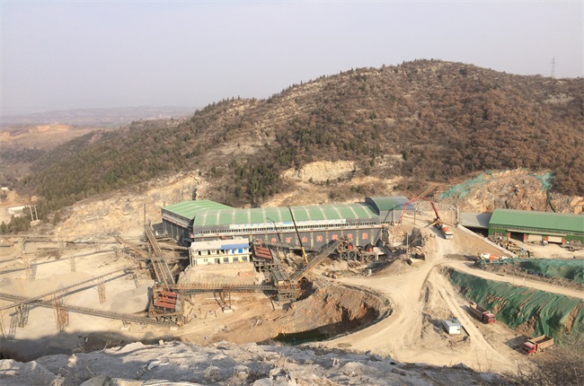 Stone Production Line in Chenxia Industrial of Zhengzhou