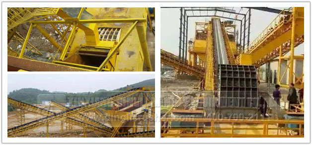 stone crushing production line