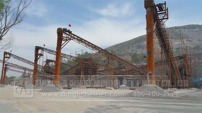 limestone production line