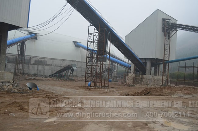 600TPH Stone Production Line in Yichang Hubei