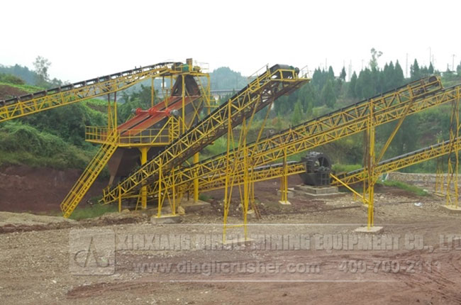 2000TPH Stone Production Line in Guangan Sichuan