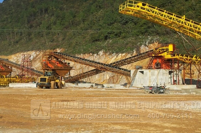 800-1000TPH Stone Production Line in Shanhe Yongqing