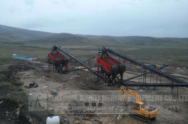 800TPH Stone Plant in Duolun Inner Mongolia