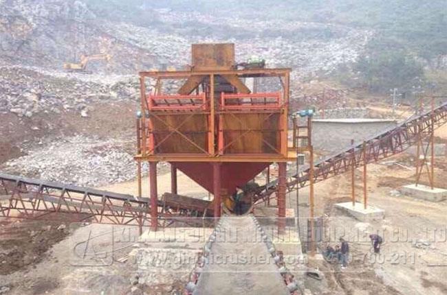 Stone Production Line in Laibin Guangxi