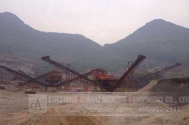 300TPH Stone Plant in Laibin Guangxi