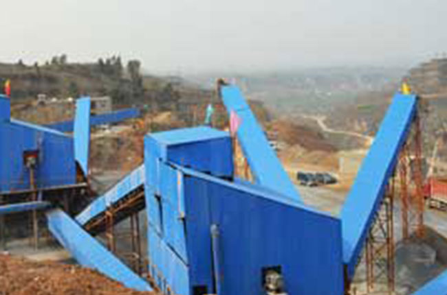 stone crushing production line