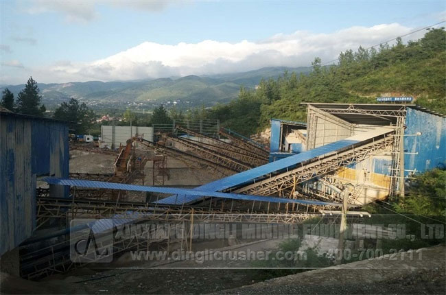 700TPH Stone Plant in Chongqing