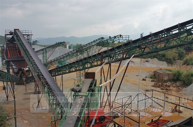 300TPH Stone Production Line in Lianhua Jiangxi
