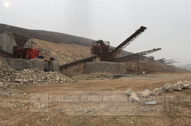 300TPH Stone Production Line in Lvliang Shanxi