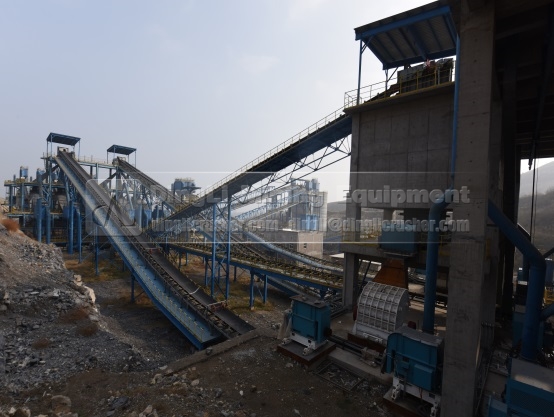 Second 1200t/h Gravel Production Line of China United Aggregates Company in Anyang