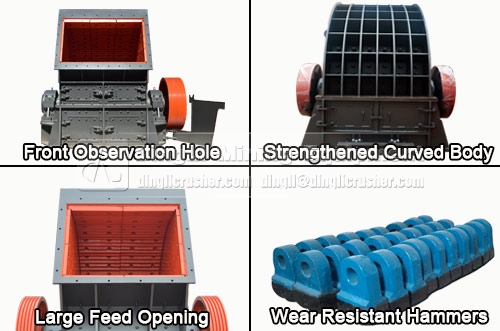 impact hammer crusher structure