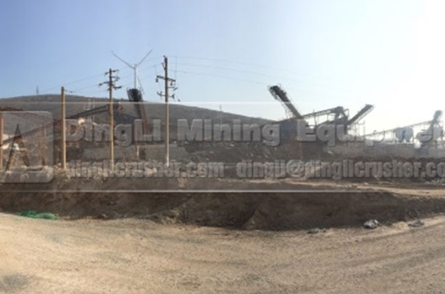 800TPH Aggregates Production Line in Sanmenxia