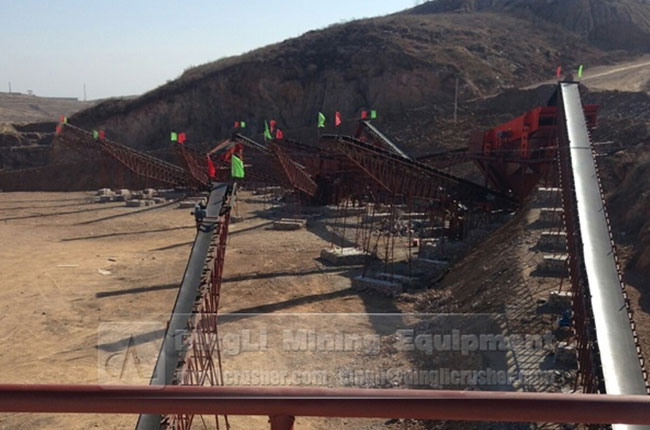 Aggregates Production Line of Yongshun Alumina